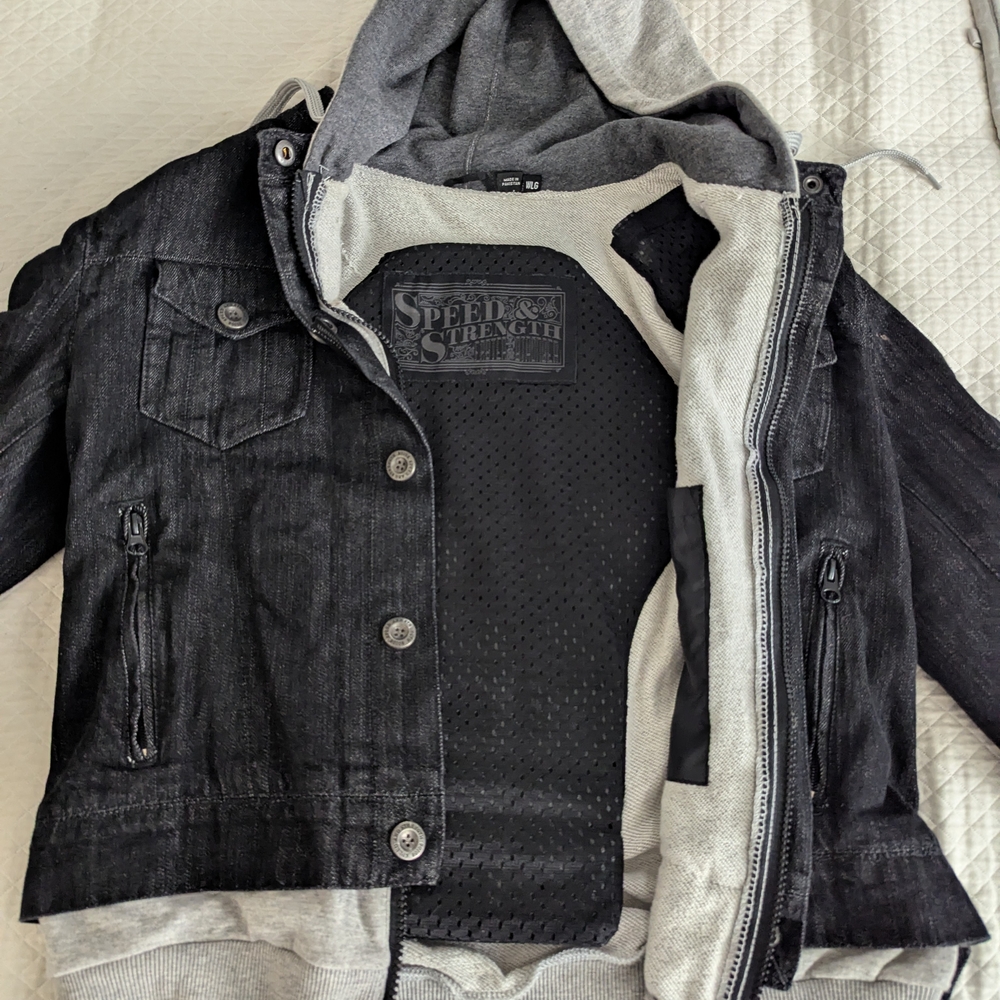 Black Denim Jacket